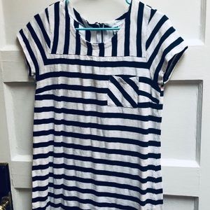 Striped T-shirt dress